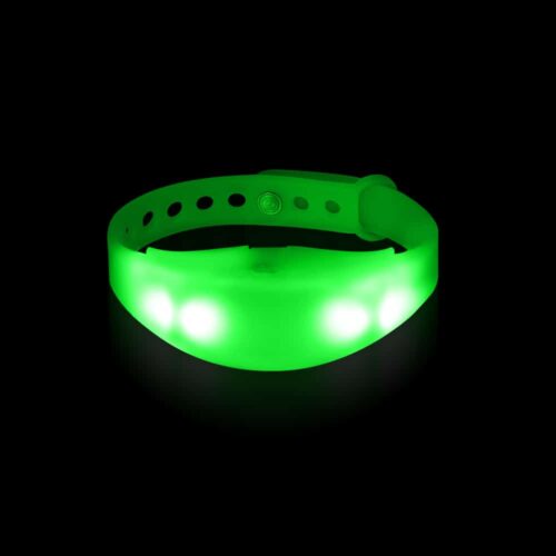 Bracciale luminoso regolabile