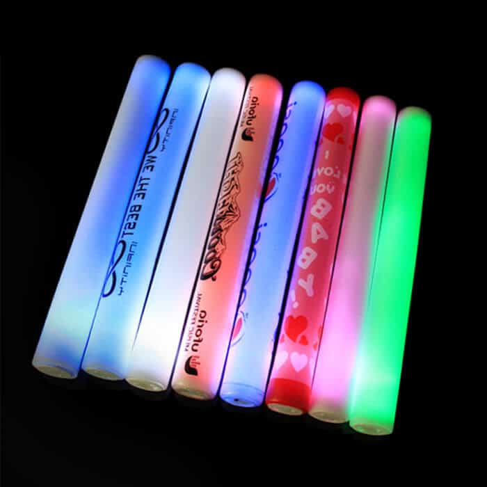 Stick in Schiuma LED Telecomandato 3 LED Foam Stick