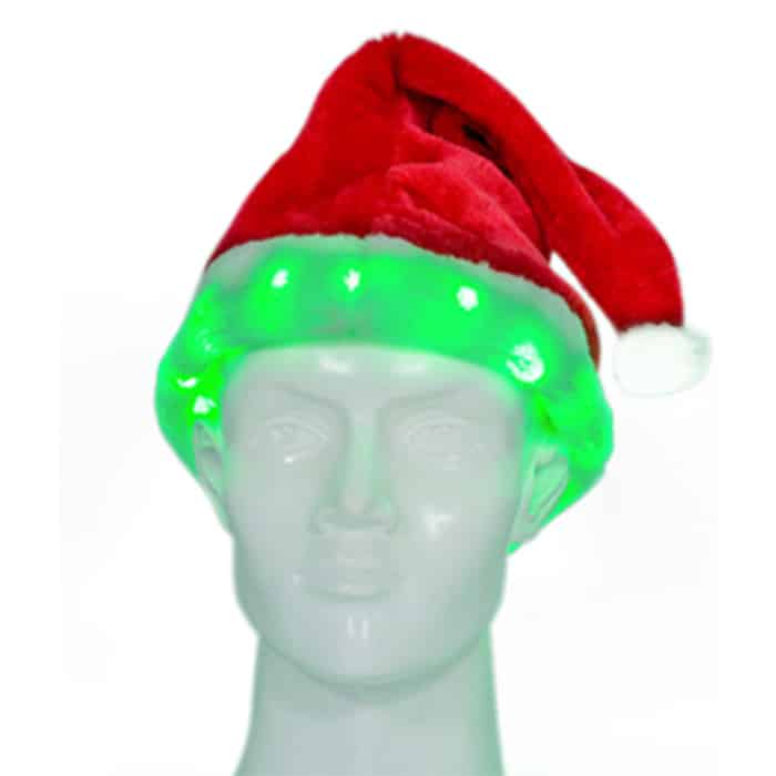 Cappello natalizio a LED