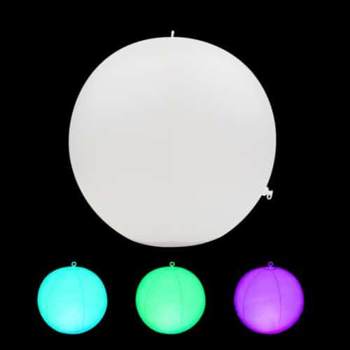 sfera led ad energia solare