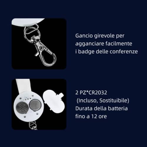 LED con cordino