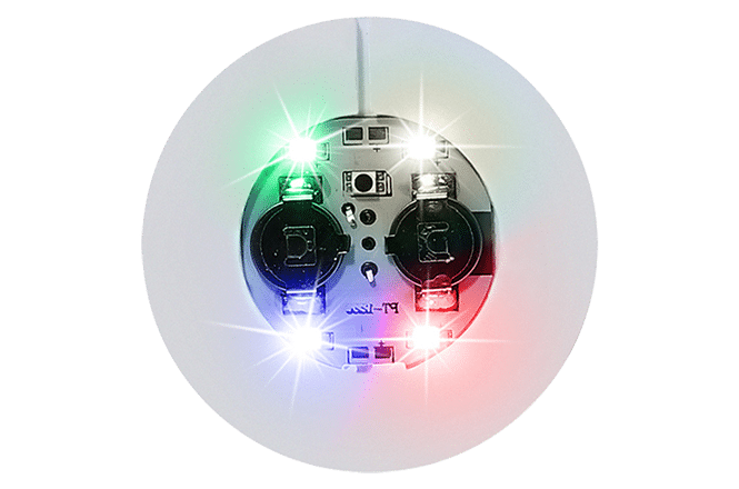 Adesivo per bottiglia LED EVA