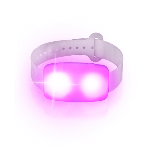 Polsino regolabile con 2 LED