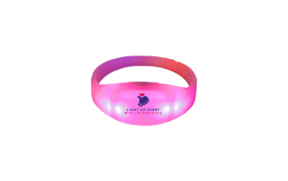 LED Bracelets Landing Page 3 LED bracelets logo customization