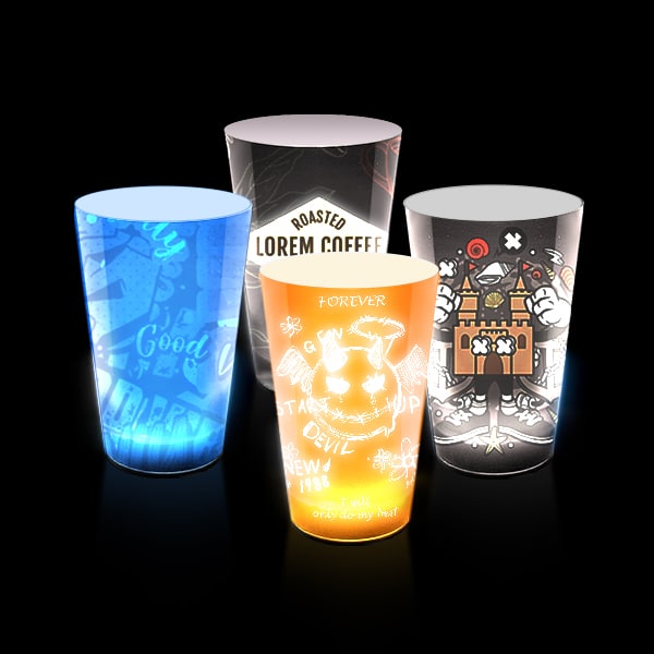 custom light up cups-600 custom light up cups 600