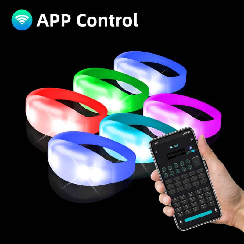 DMX-CUPS-250923 13 LED wristband controller app