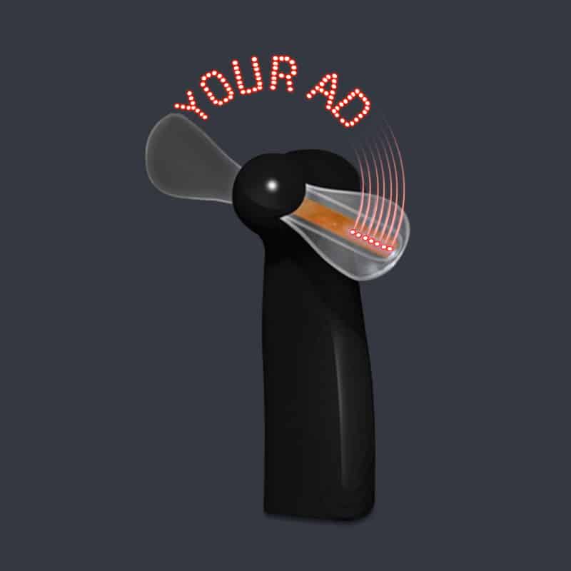 DMX-CUPS-250923 26 Led Message Fan