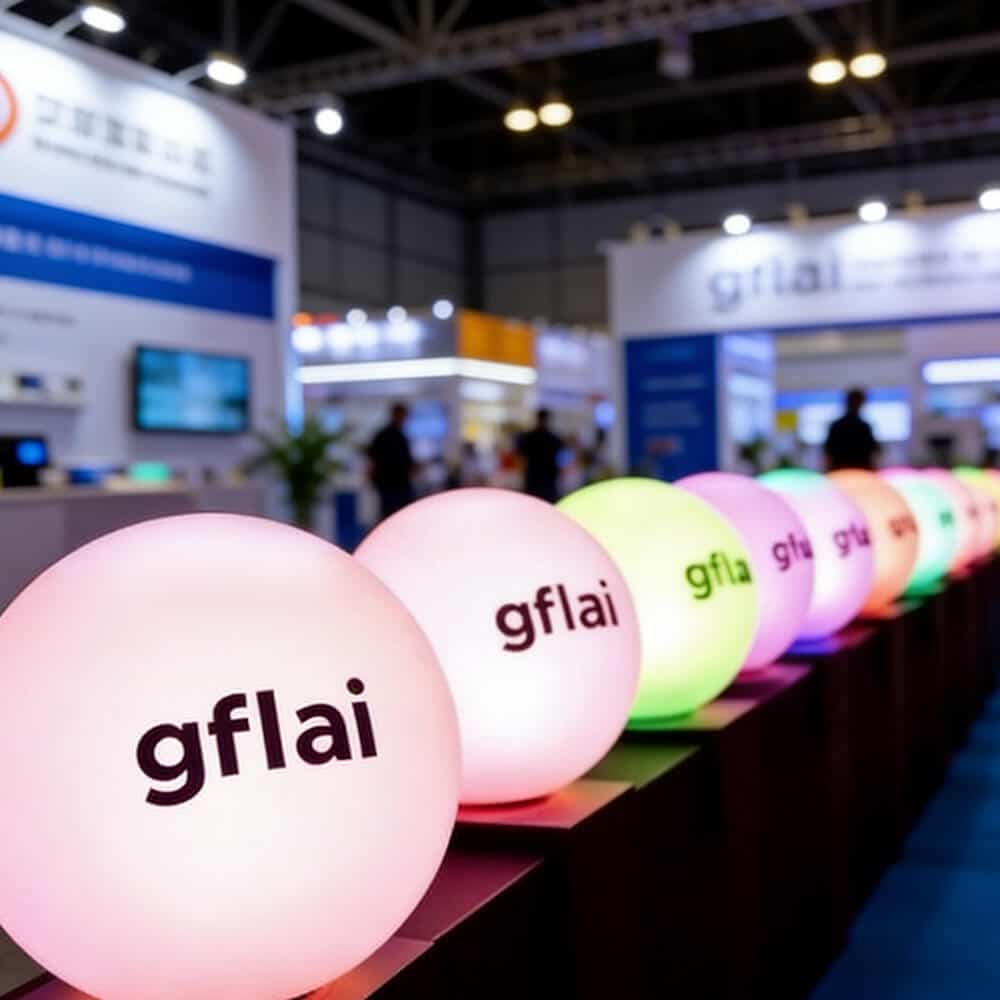 led-balls 7 lighted orbs